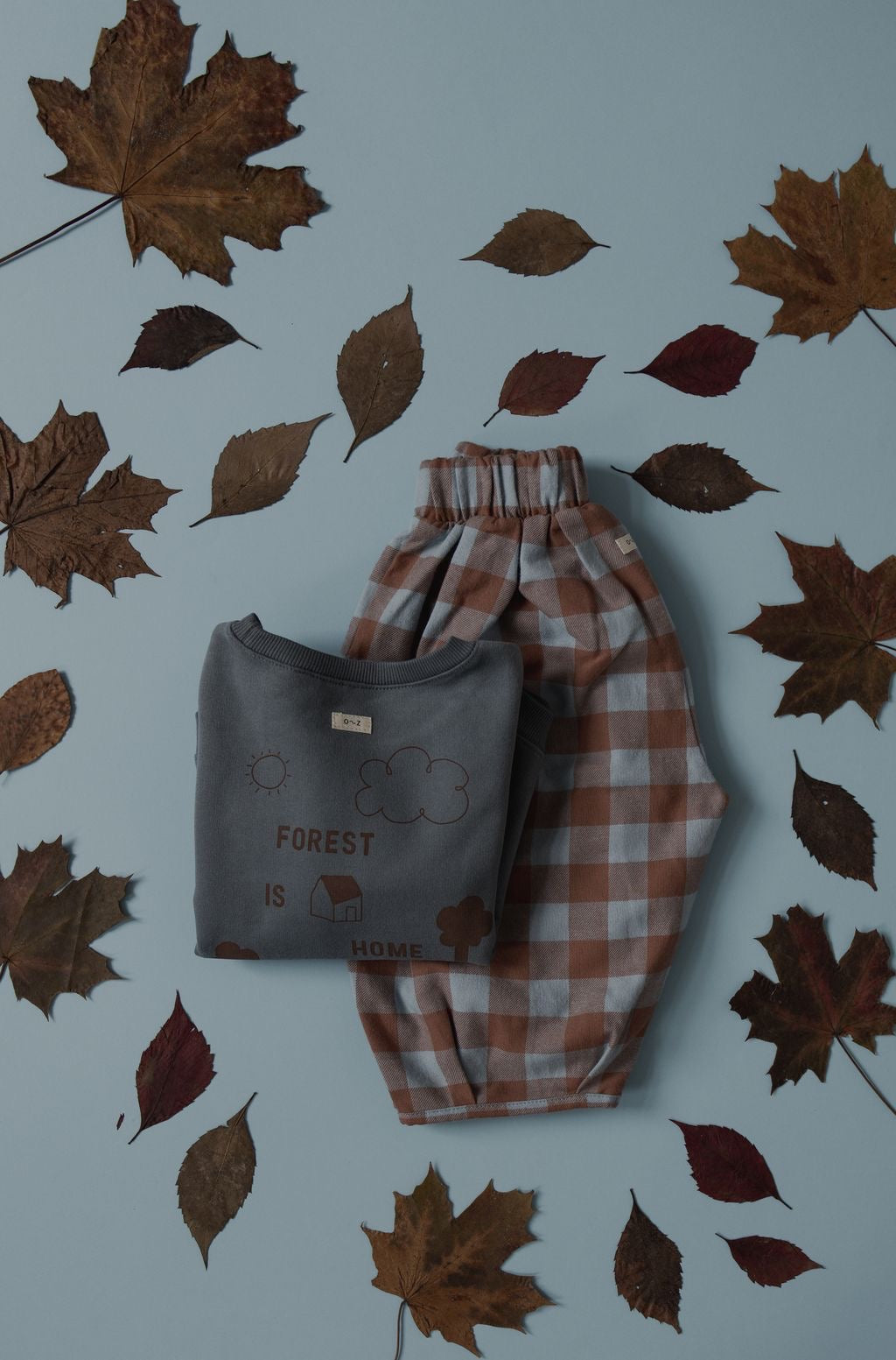 Maple Gingham Lodge Pants