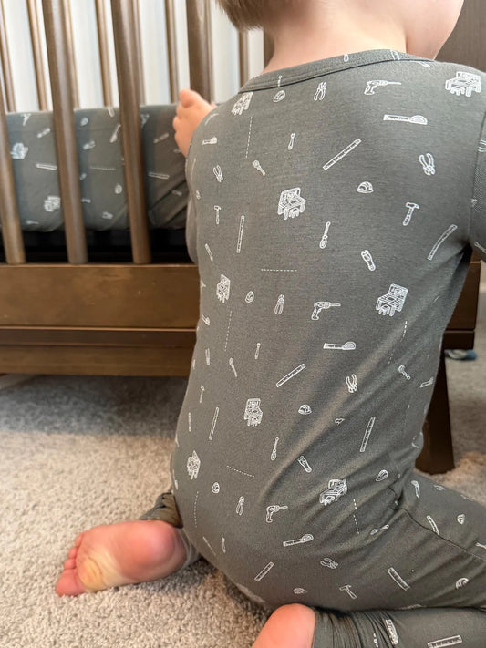 Gunamuna Tools Convertible Pajamas