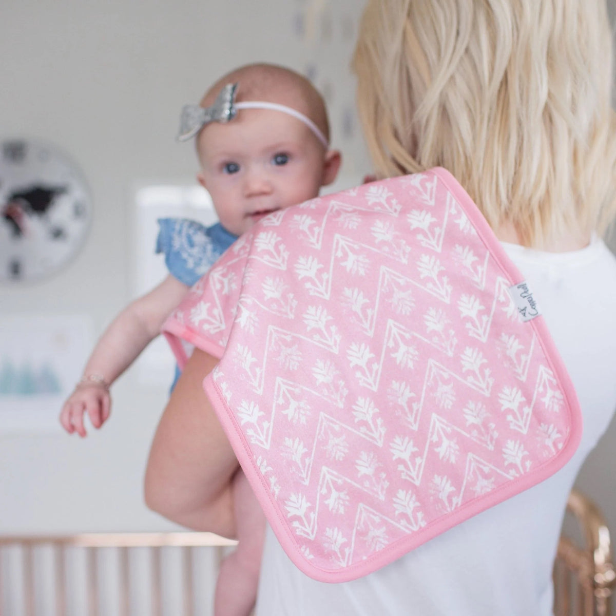 Claire 3-Pack Burp Cloths