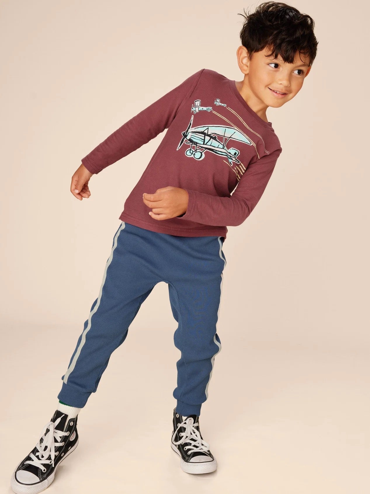Sangria Airplane Trio Tee