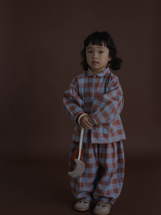 Maple Gingham Lodge Pants