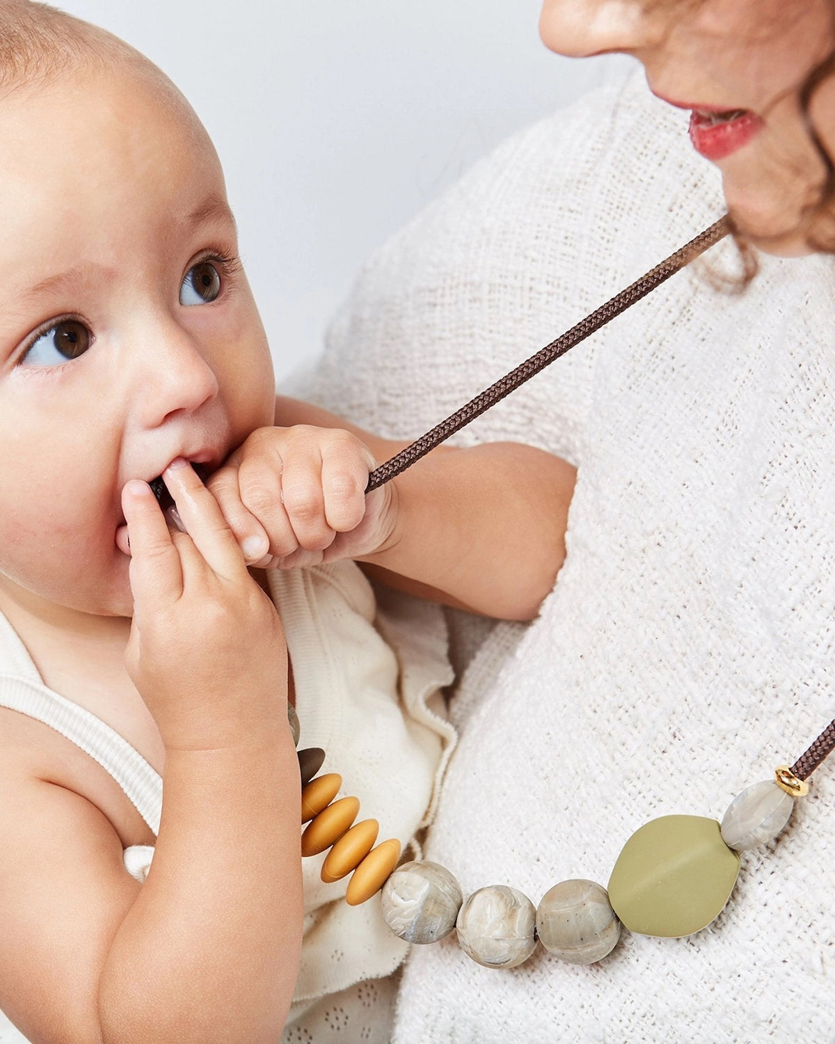 Moonstone Signature Teething Necklace