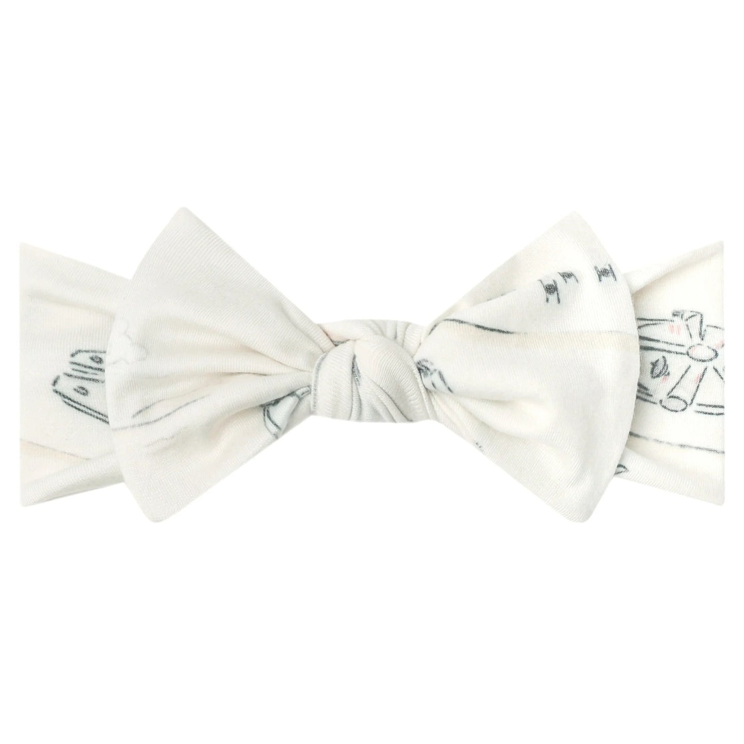 Tatooine Knit Headband Bow