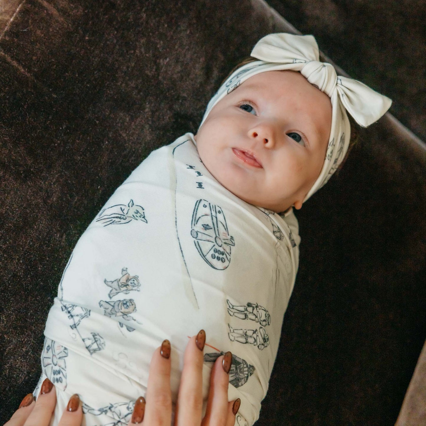 Tatooine Knit Headband Bow