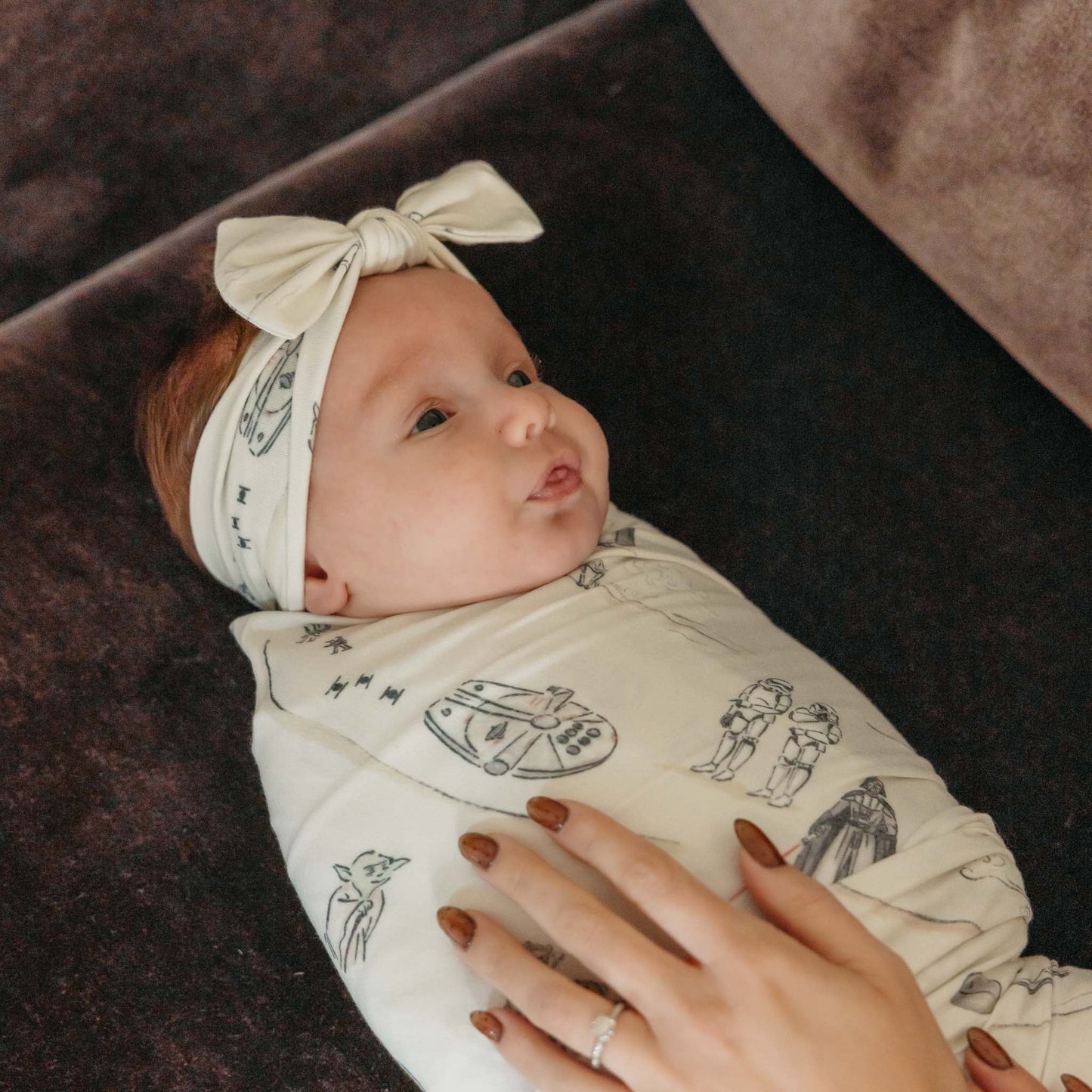 Tatooine Knit Headband Bow