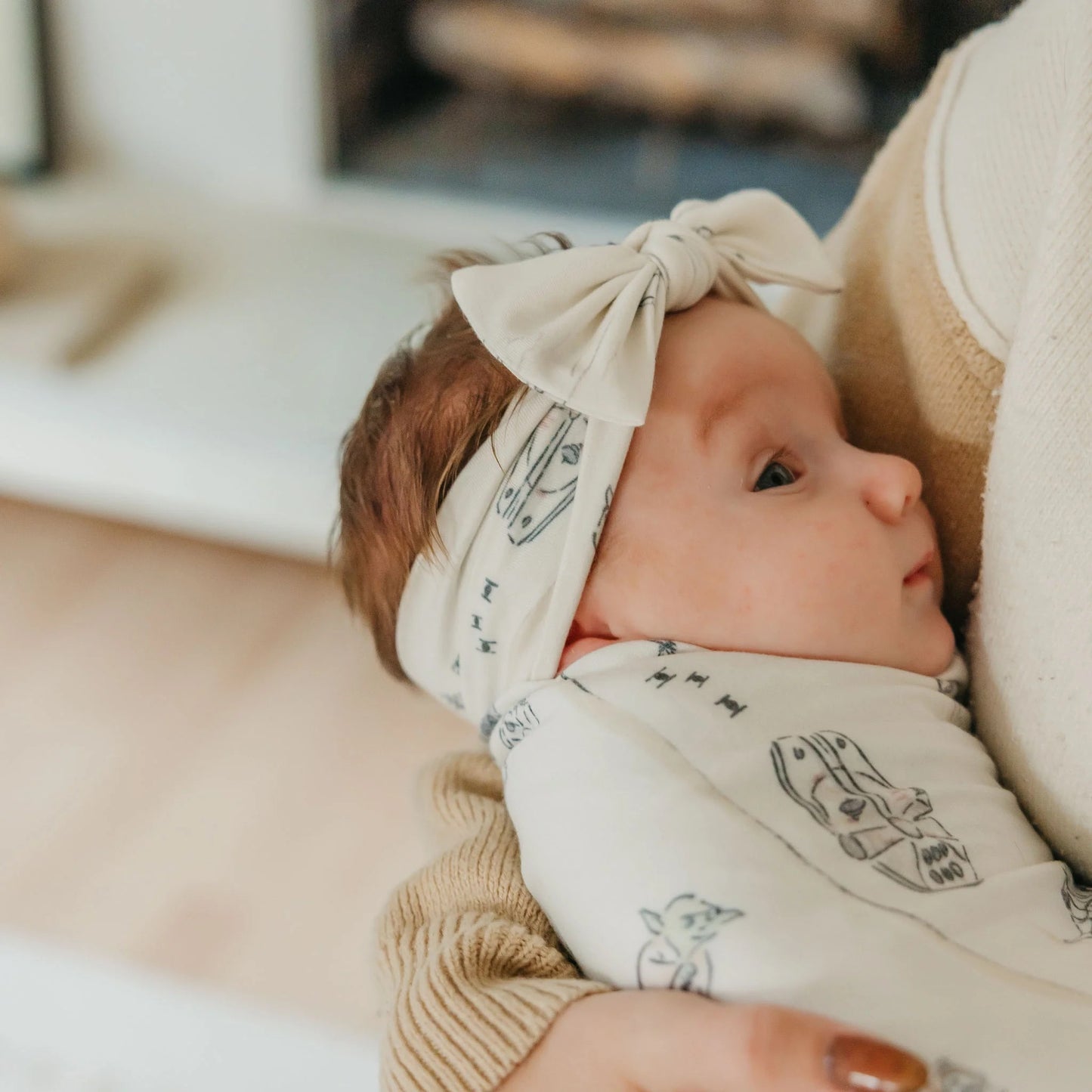 Tatooine Knit Headband Bow