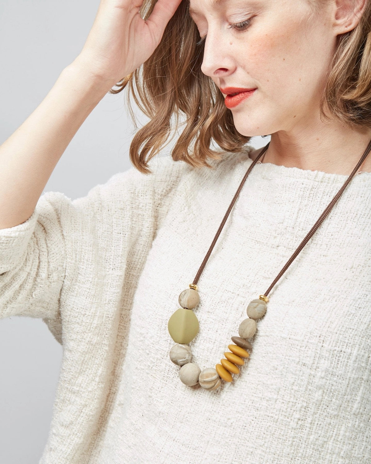 Moonstone Signature Teething Necklace