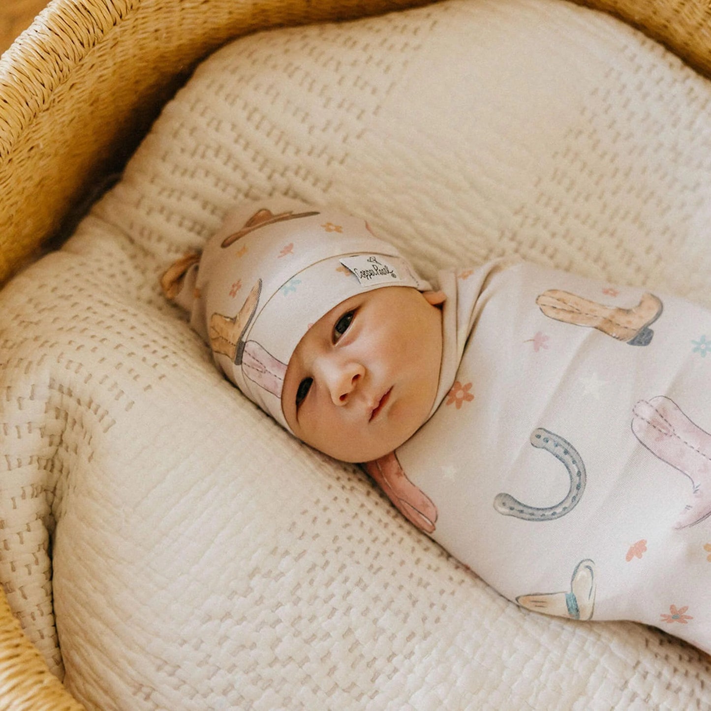 Cheyenne Knit Swaddle Blanket