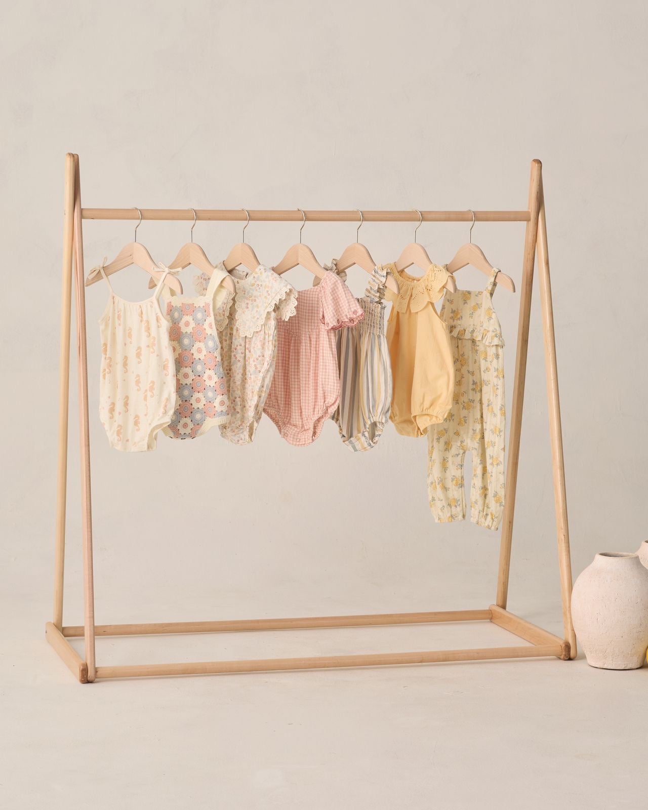Petal Gingham Roxy Romper
