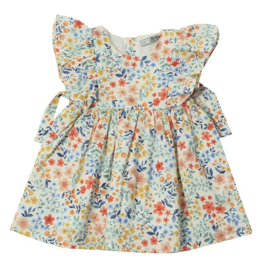 Coral Floral Infant/Toddler Dress