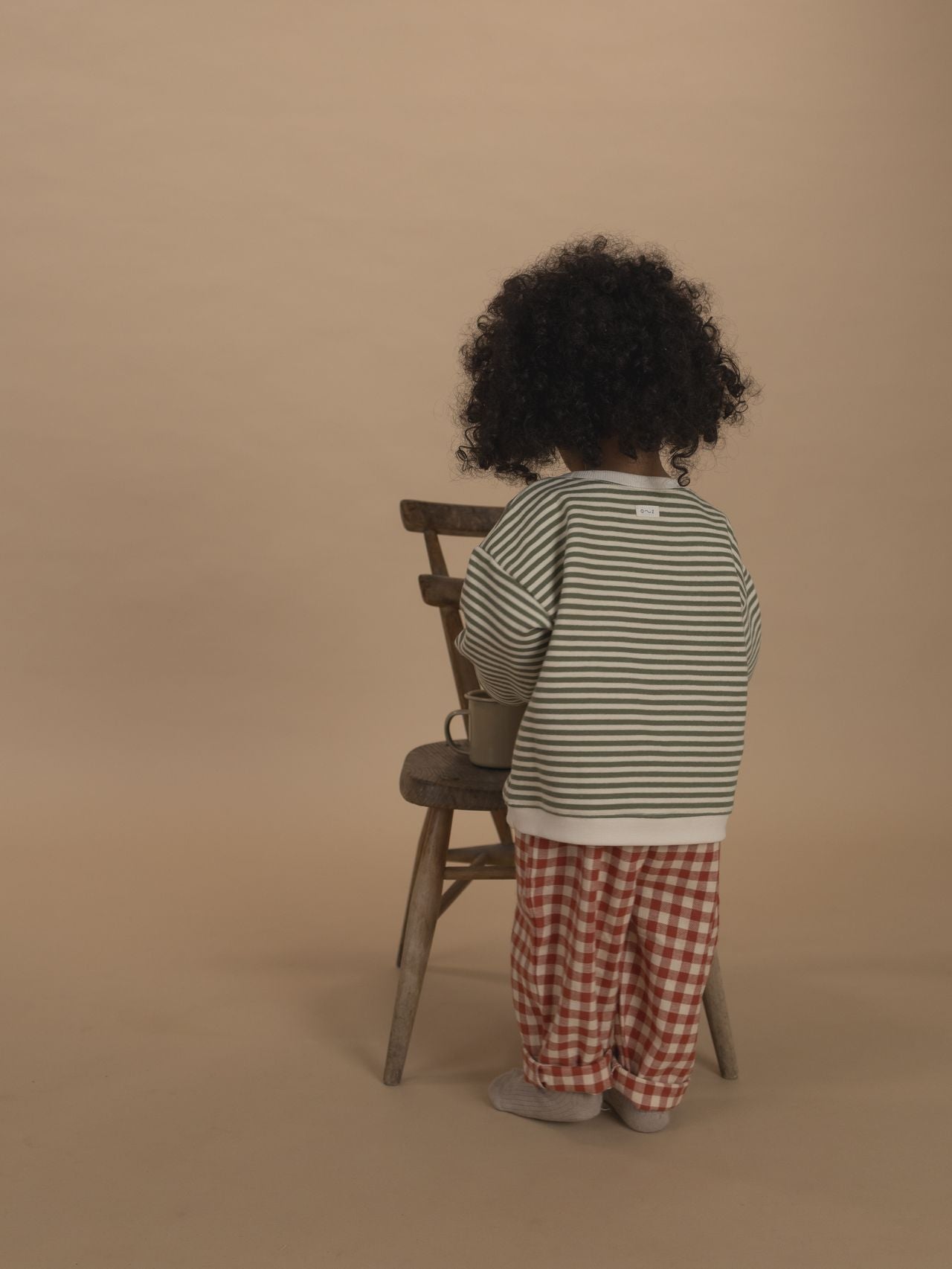 Paprika Gingham Carrot Pants