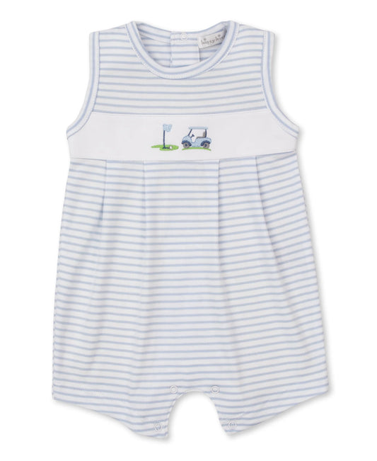 Fairway Foursome Stripe Playsuit