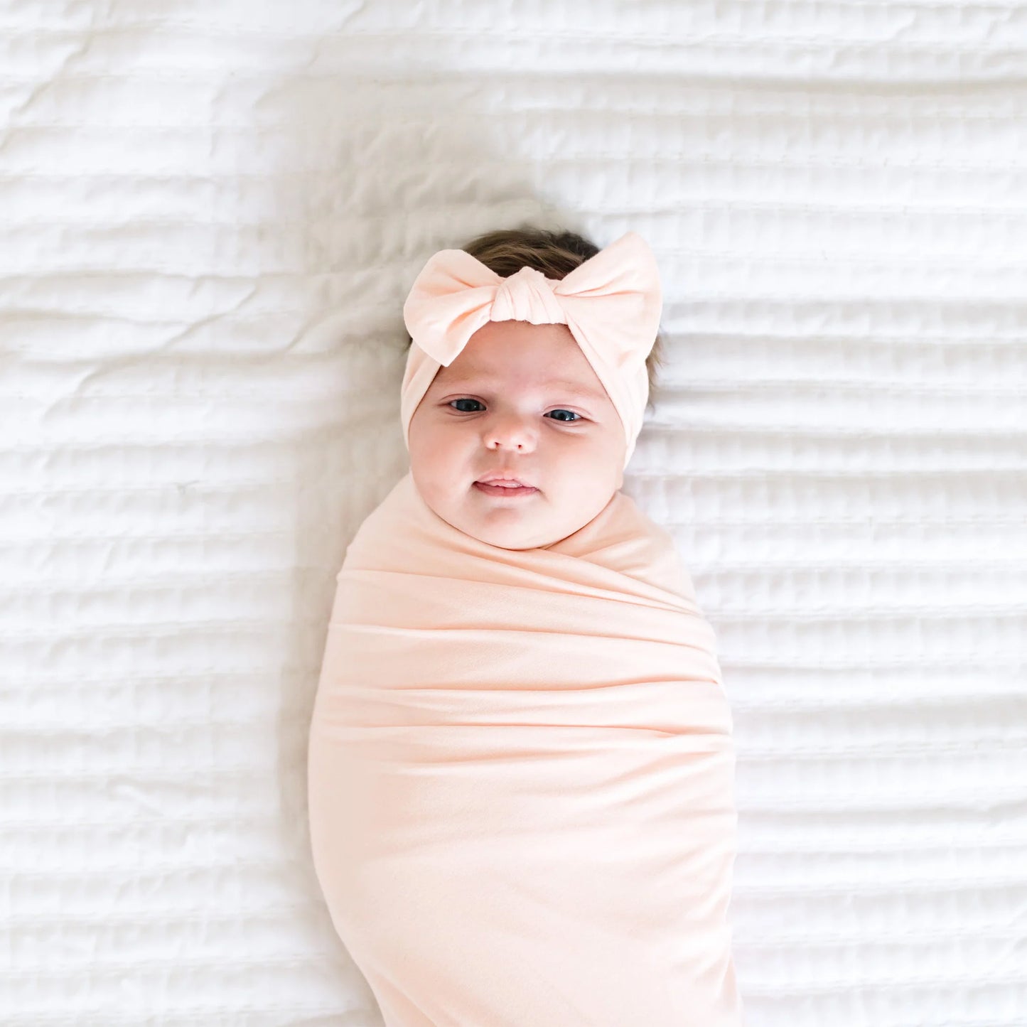 Assorted Colors Solid Knit Headband Bow