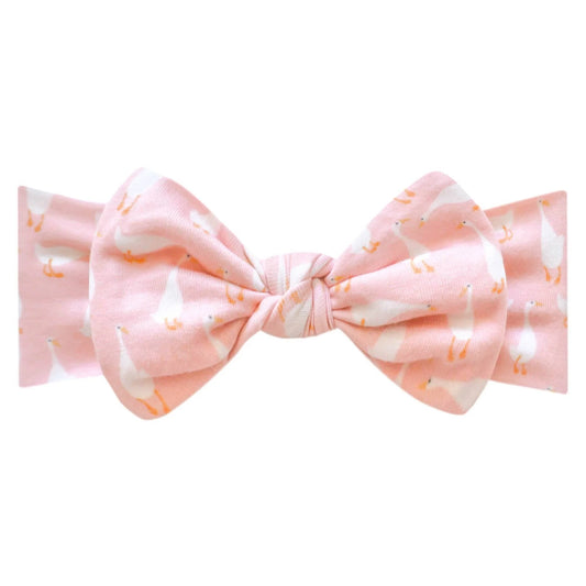 Goosie Knit Headband Bow