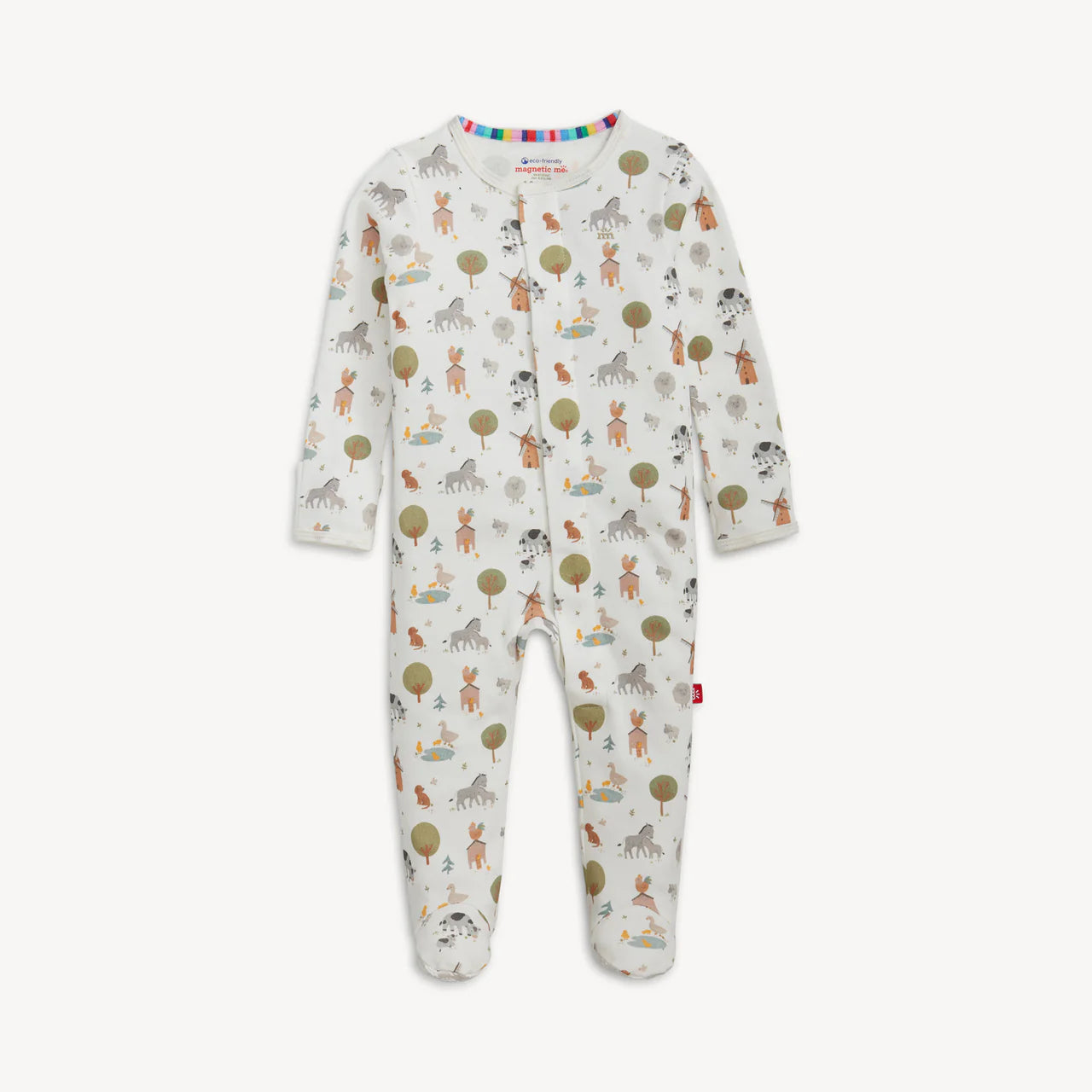 Funny Farm Cotton Footie