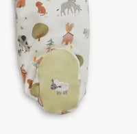 Funny Farm Organic Cotton Kimono 0-3 M Set