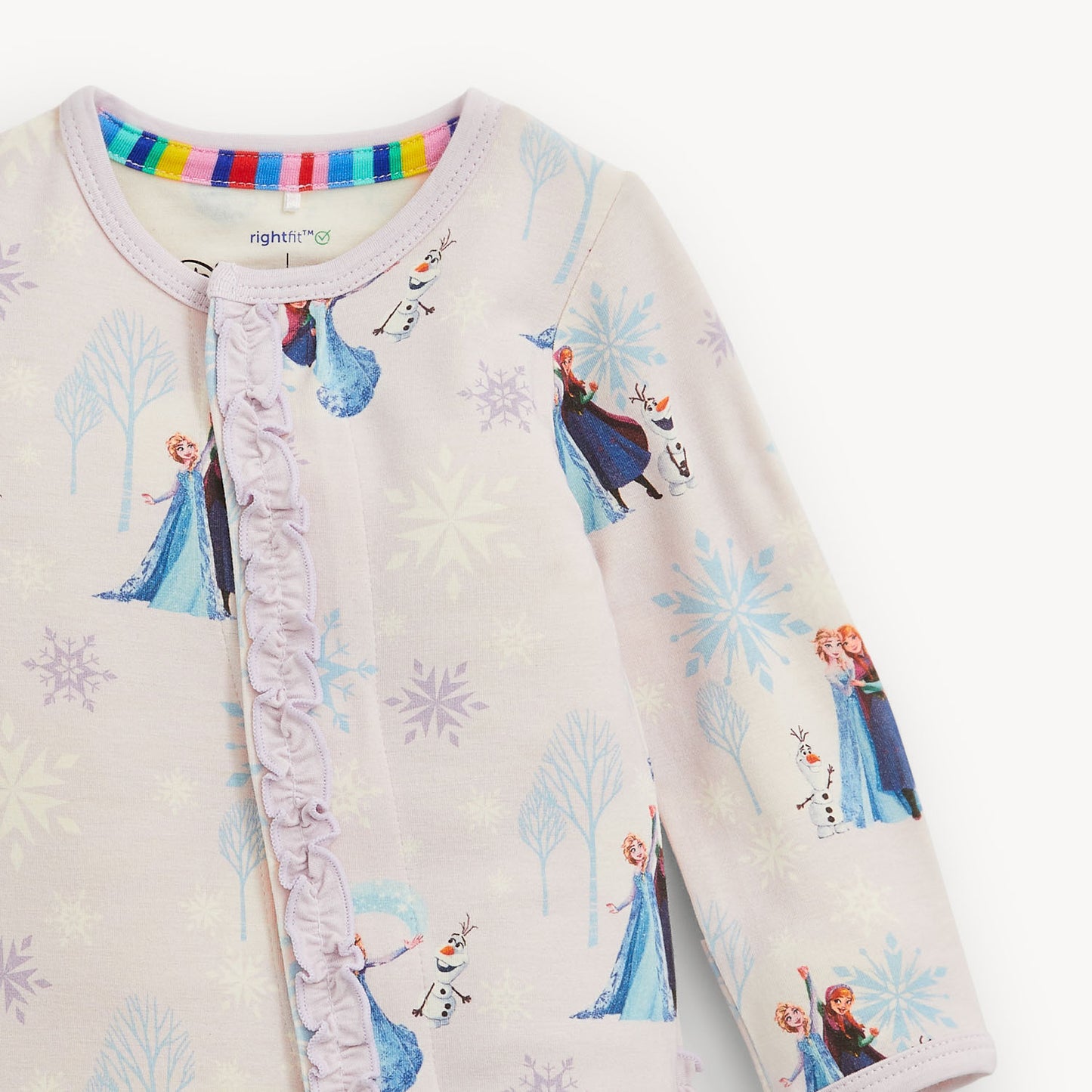 Frozen Ruffle Footie