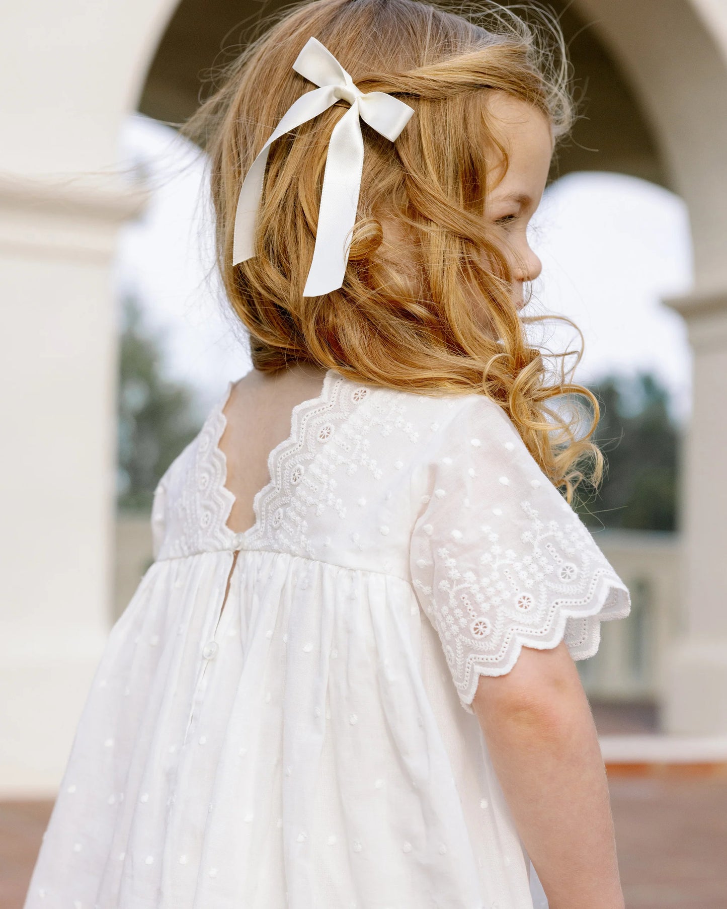Eleanor Dress in White