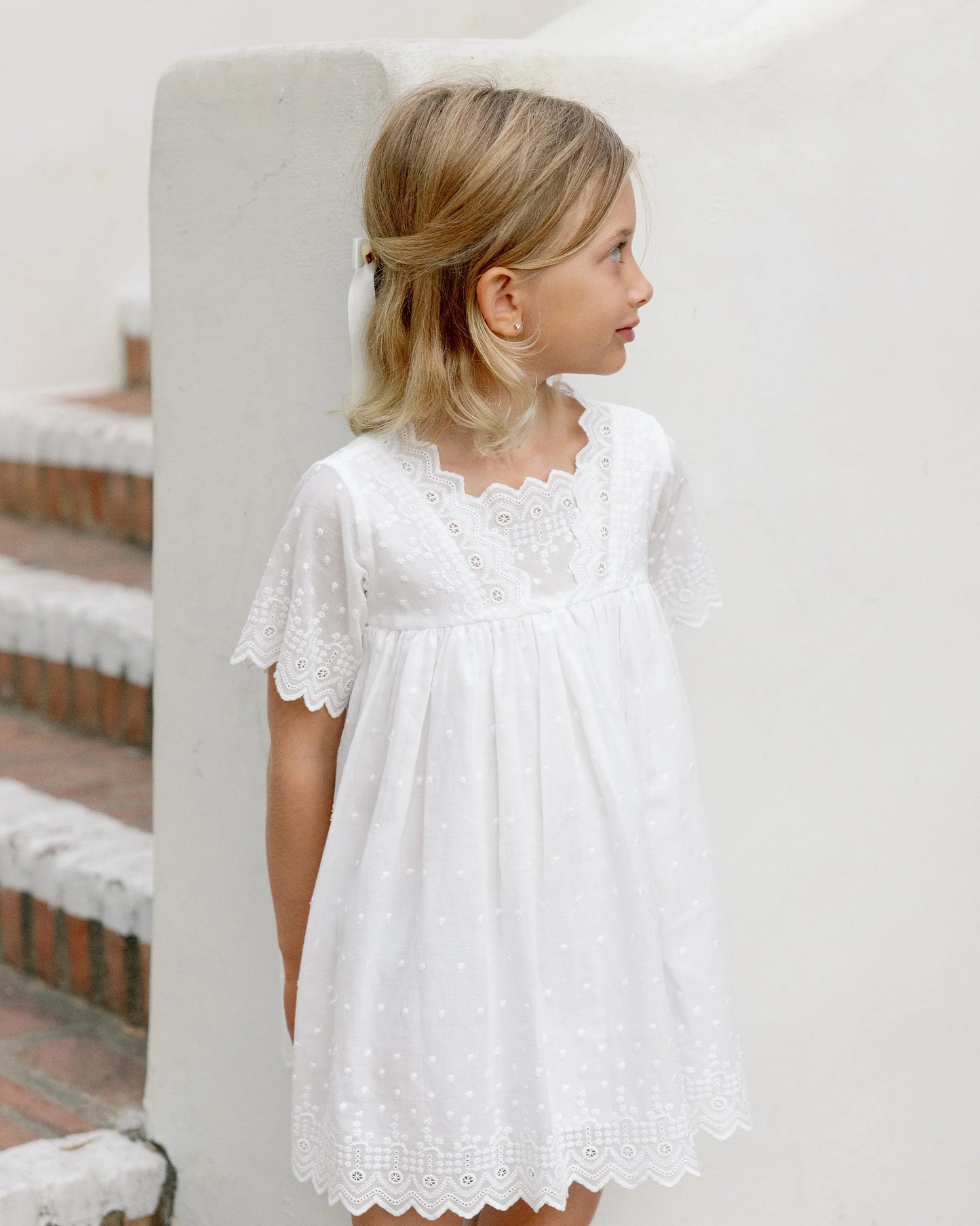 Eleanor Dress in White