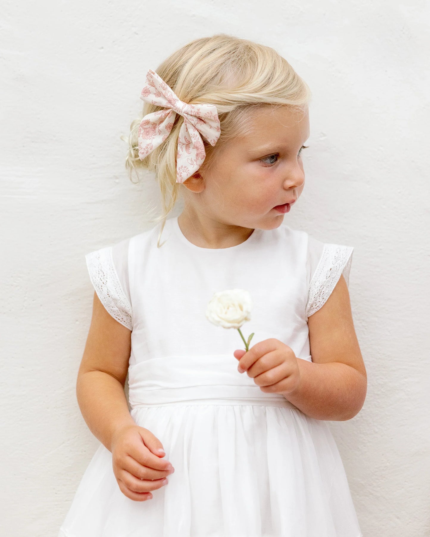 Dahlia Dress in White