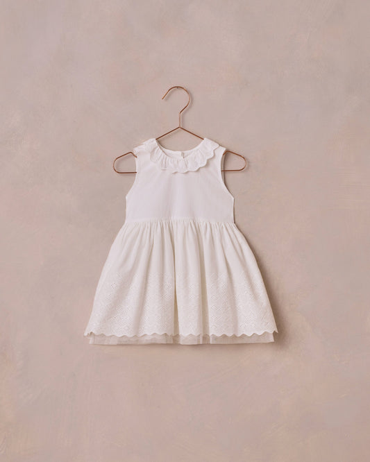 Georgia Dress in White