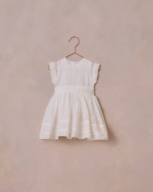 Dahlia Dress in White