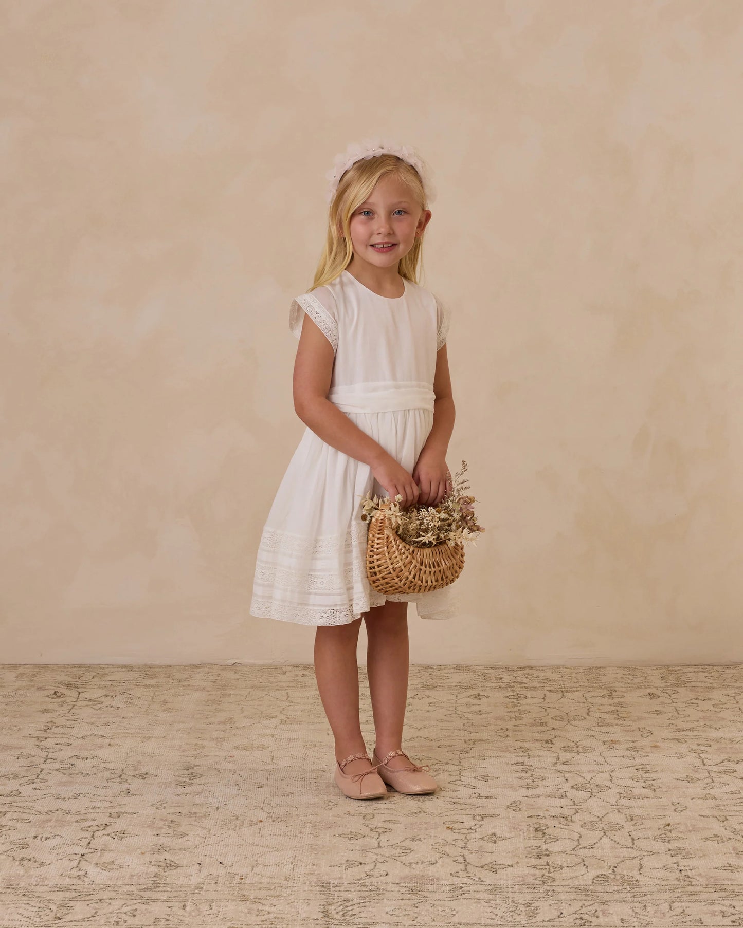Dahlia Dress in White