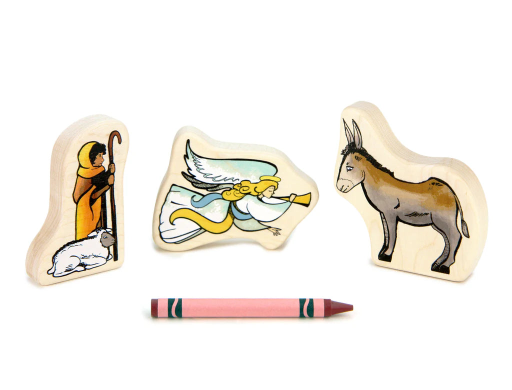 Nativity Creche Block Set