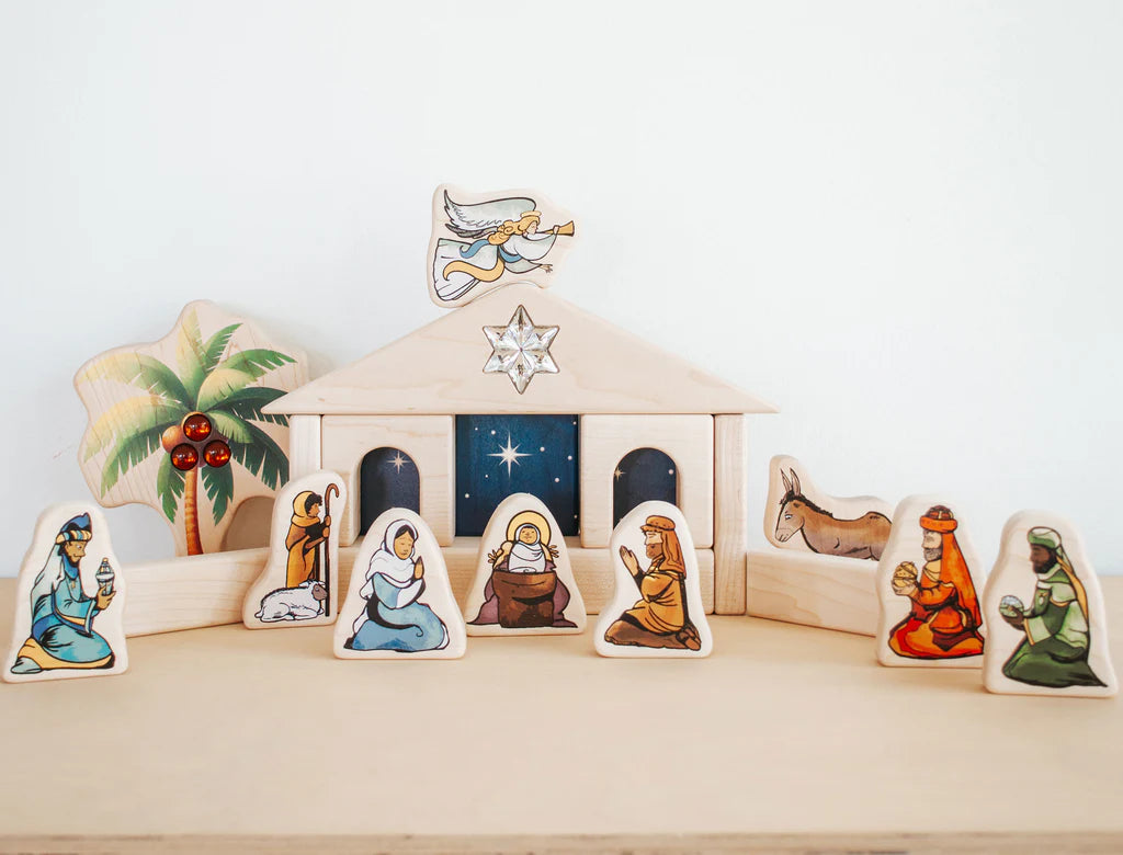 Nativity Creche Block Set