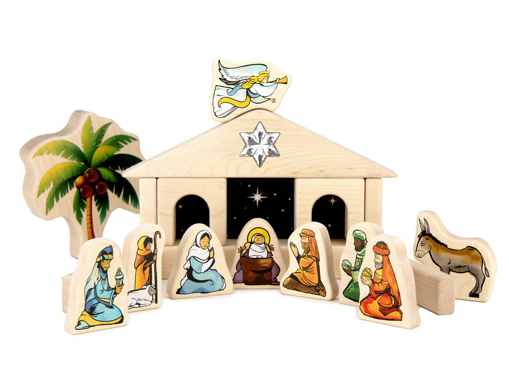 Nativity Creche Block Set