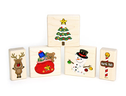 North Pole Friends Gem Block Set