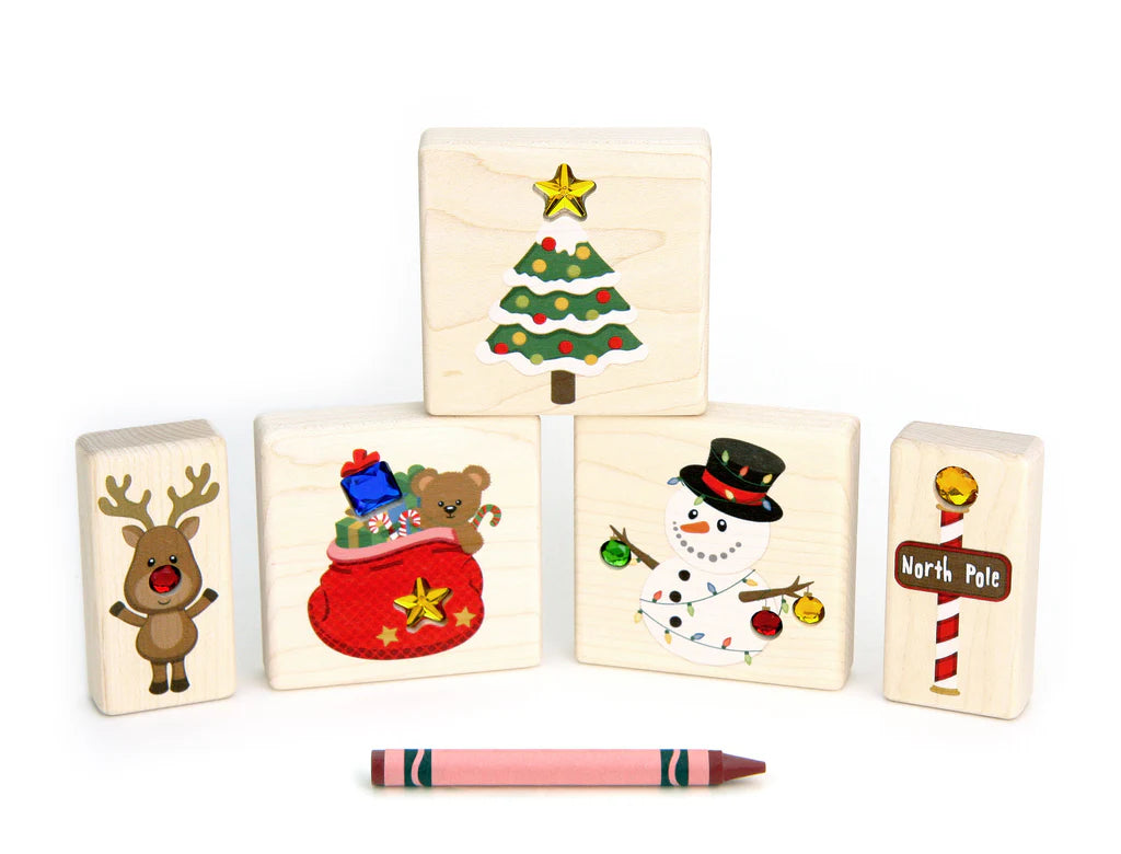 North Pole Friends Gem Block Set