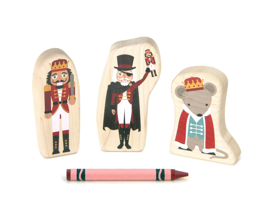 Nutcracker Suite 3 Pc Block Set