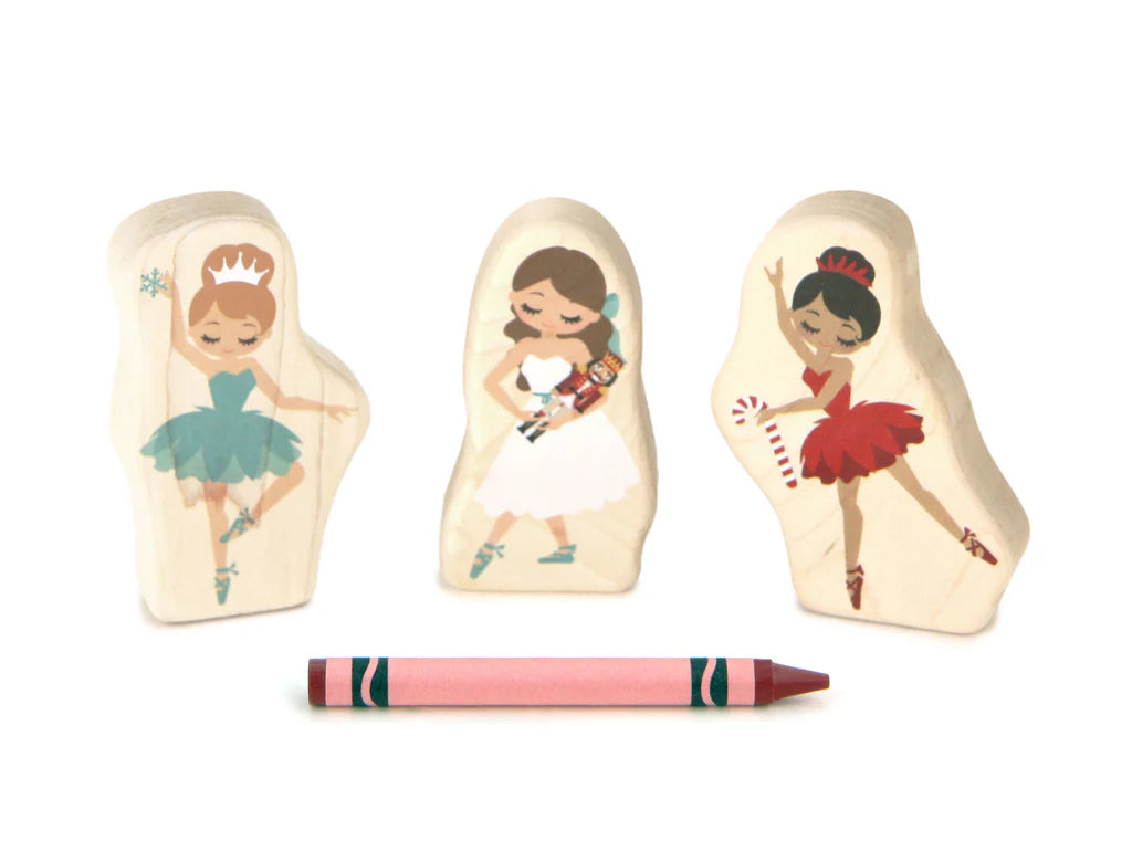 Nutcracker Ballerina 3 Pc Set