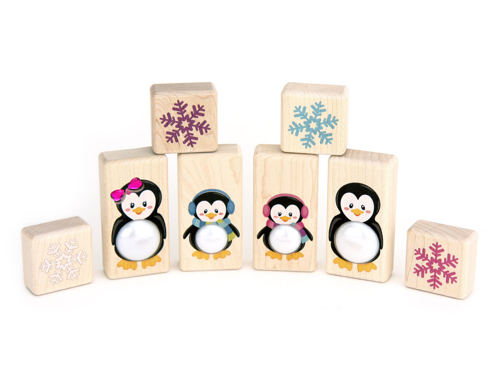 Penguin 8 Pc Gem Block Set