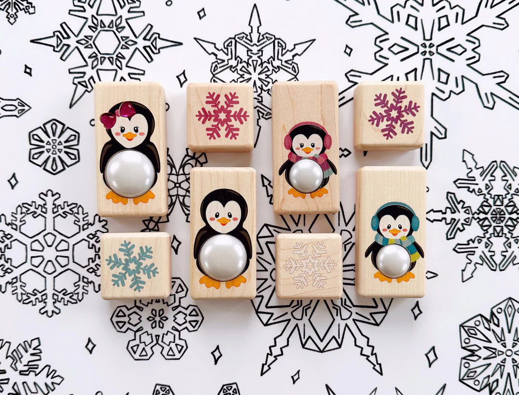 Penguin 8 Pc Gem Block Set