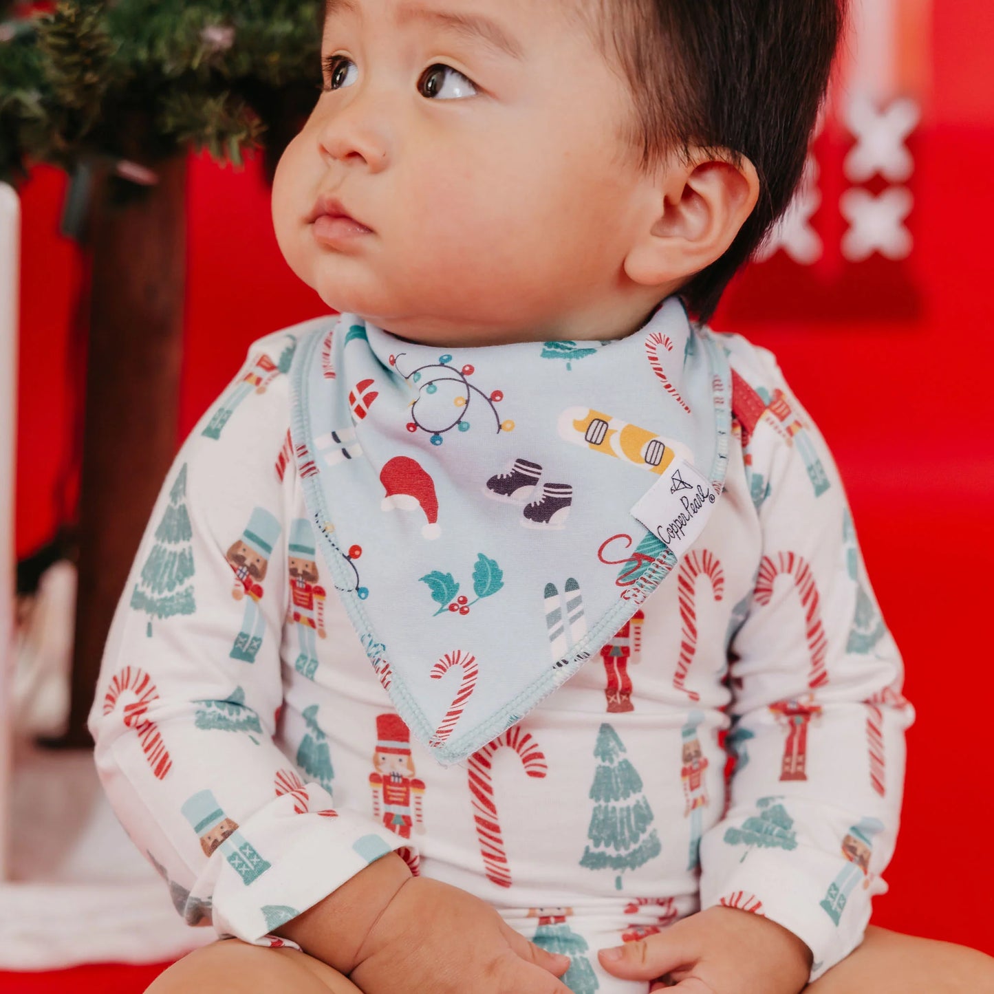Nicholas Bandana Bib Set