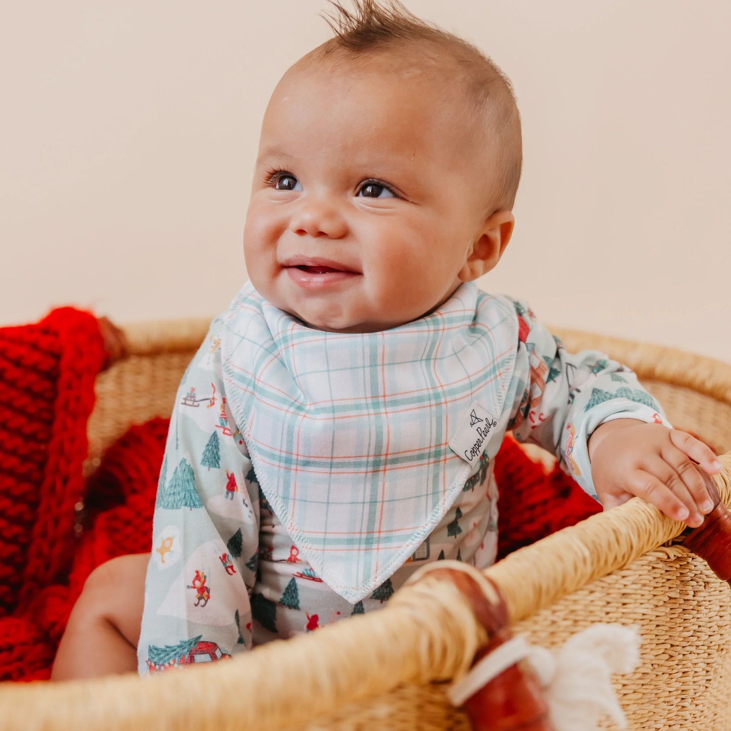Nicholas Bandana Bib Set