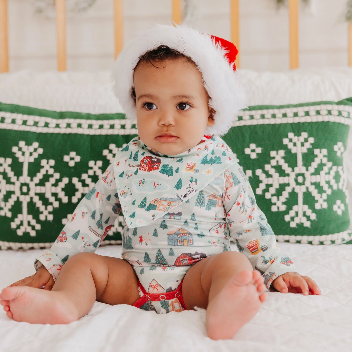 Nicholas Bandana Bib Set