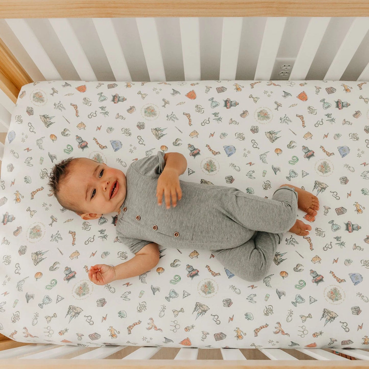 Wizarding World Premium Crib Sheet