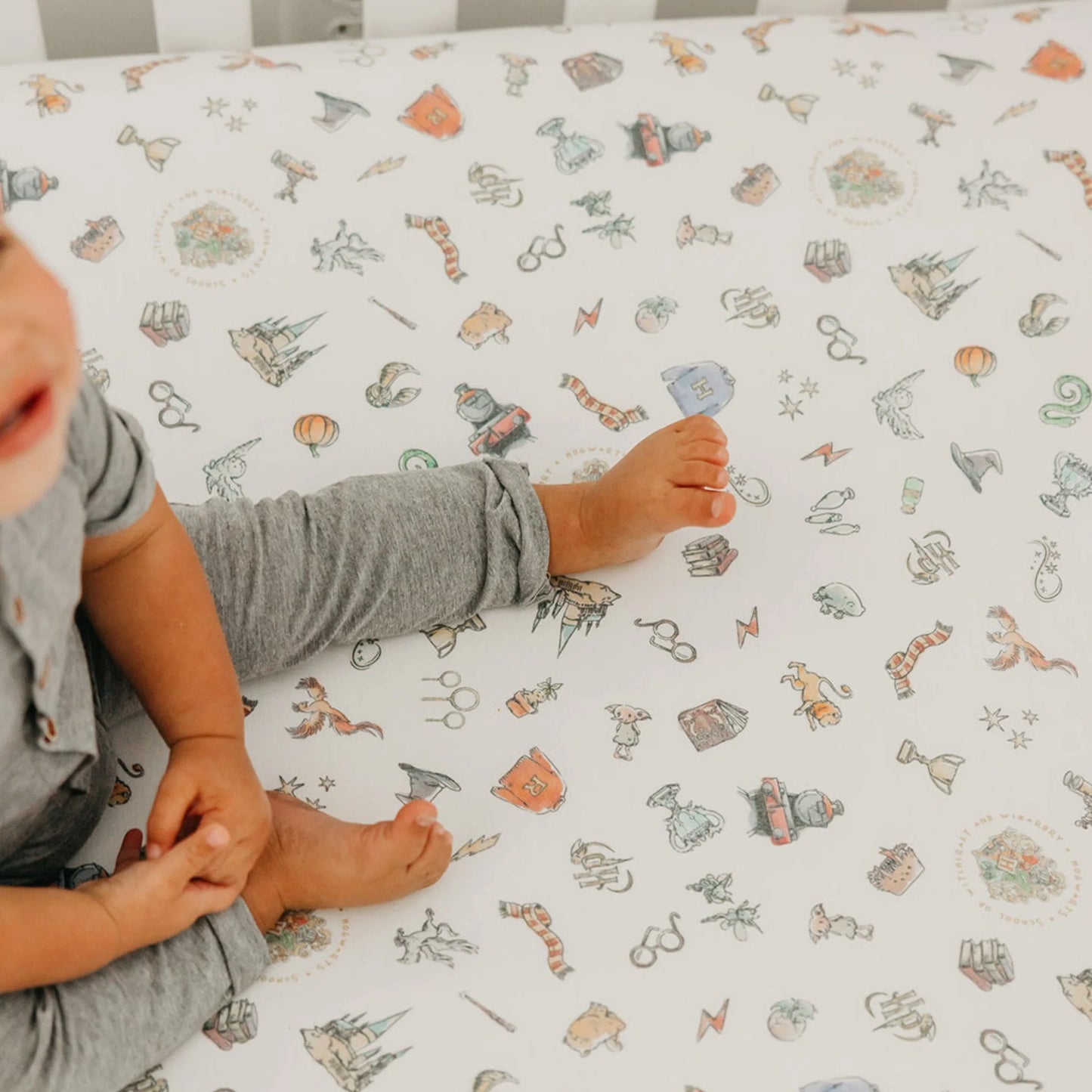 Wizarding World Premium Crib Sheet