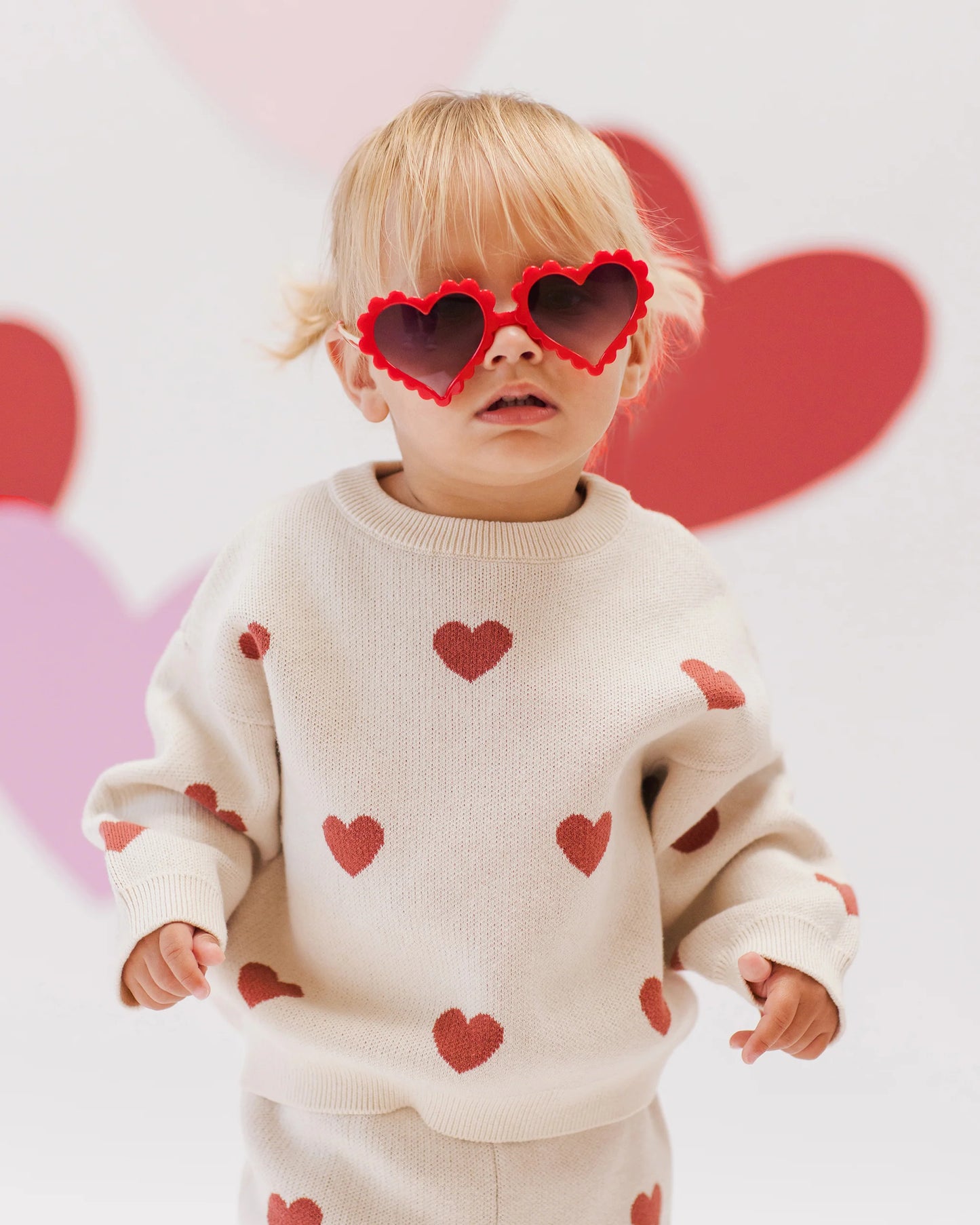 Heart Knit Sweater