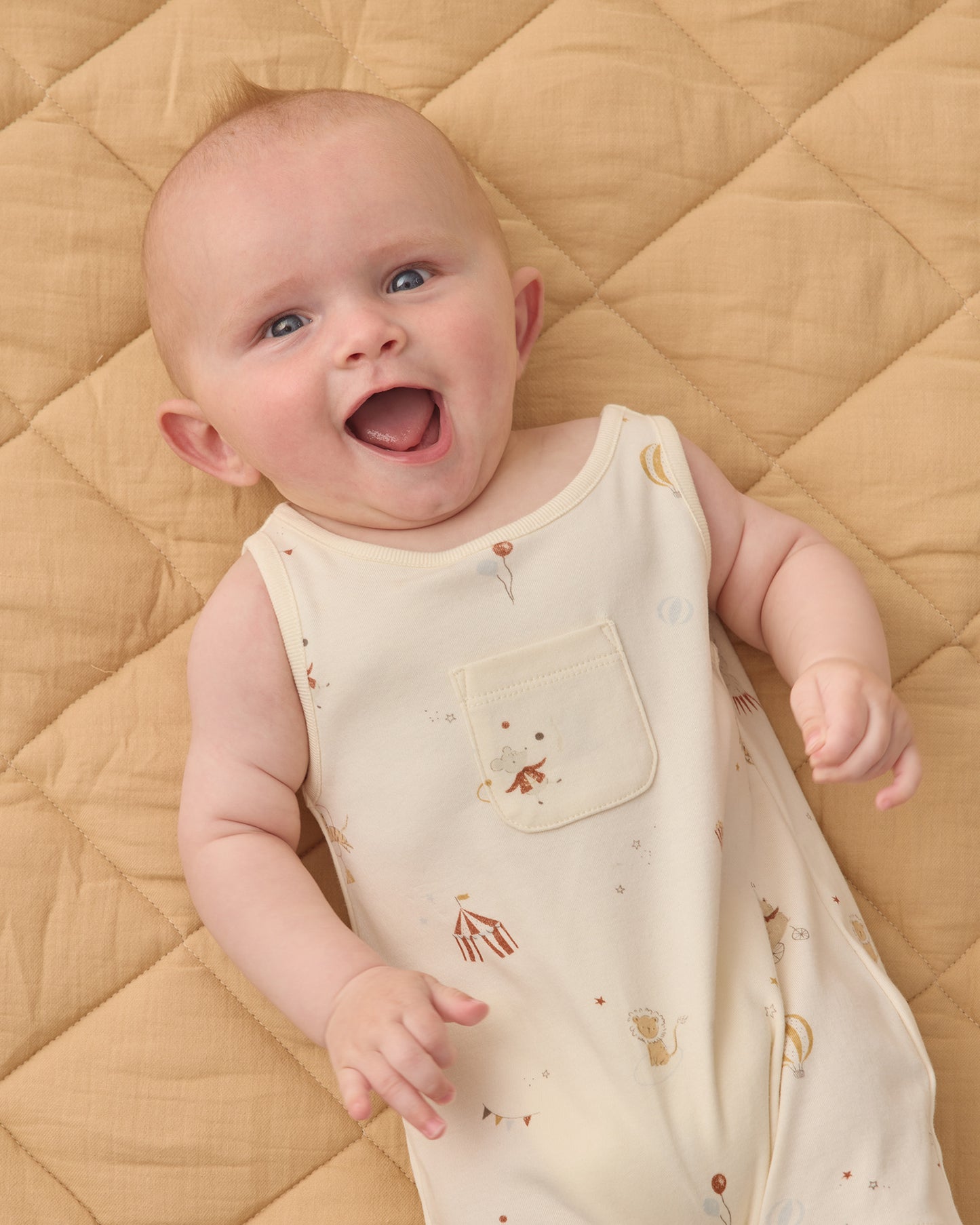 Sleeveless 1-Pc Carnival Romper