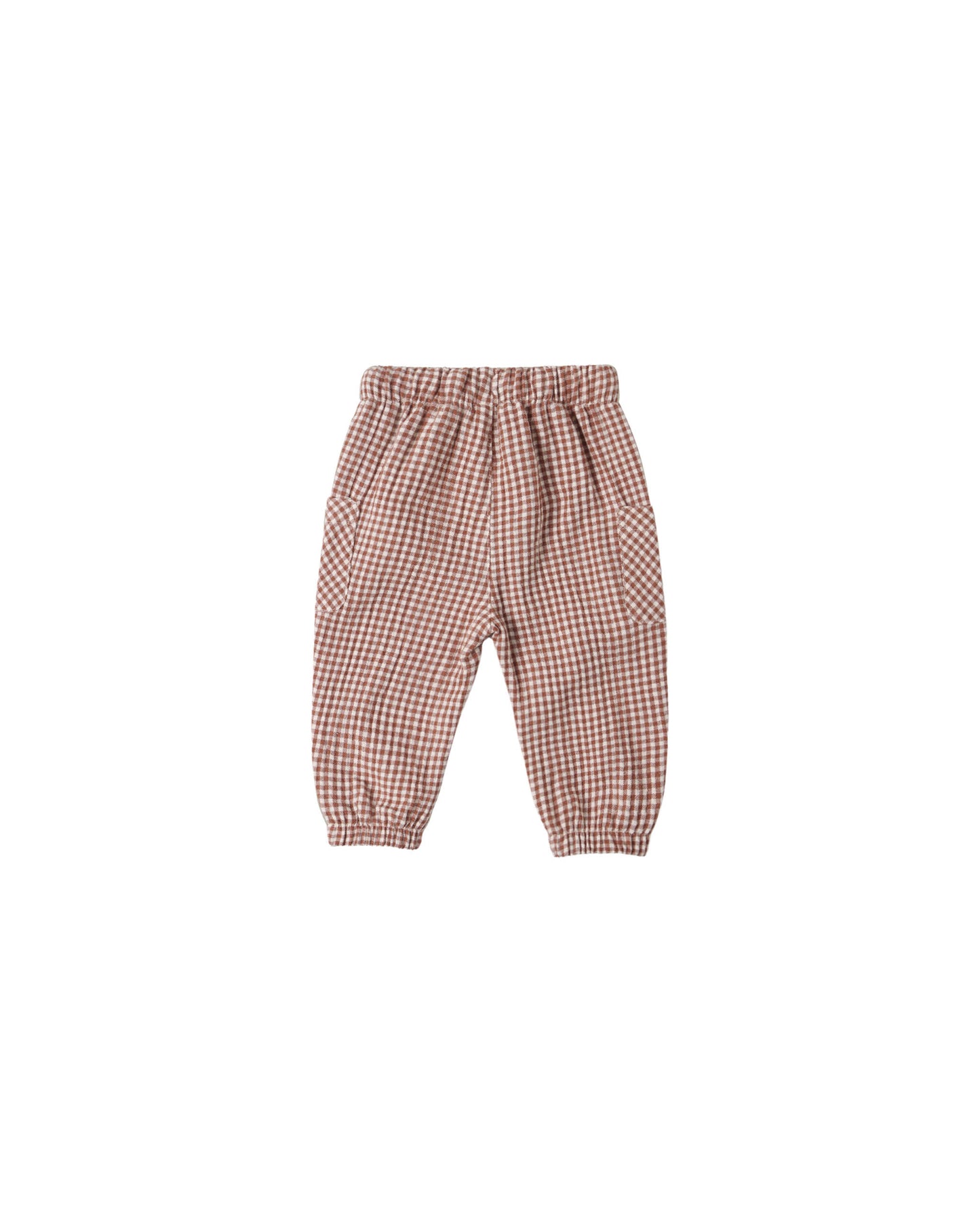 Red Gingham Luca Pant