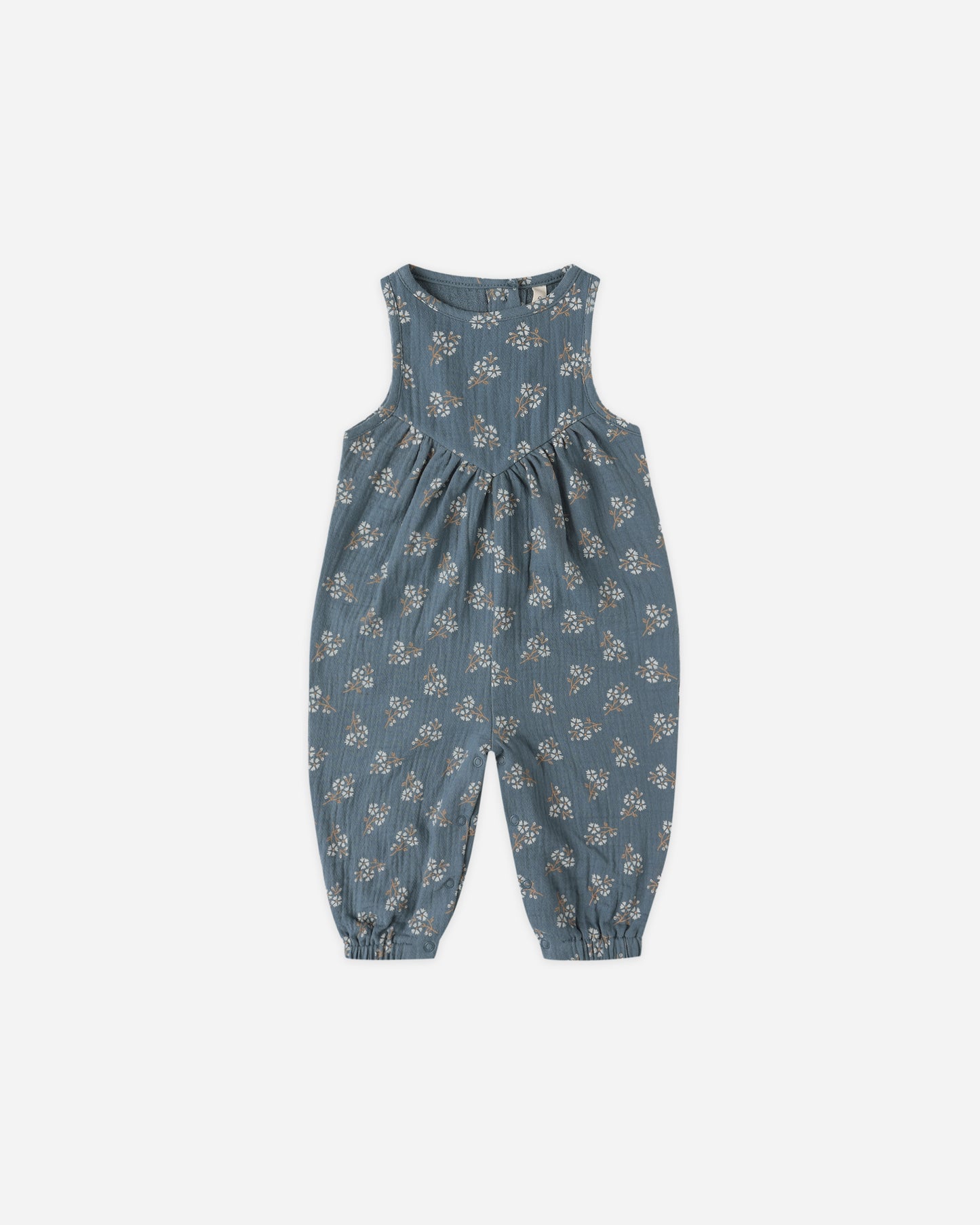 Maisie Blue Floral Overall