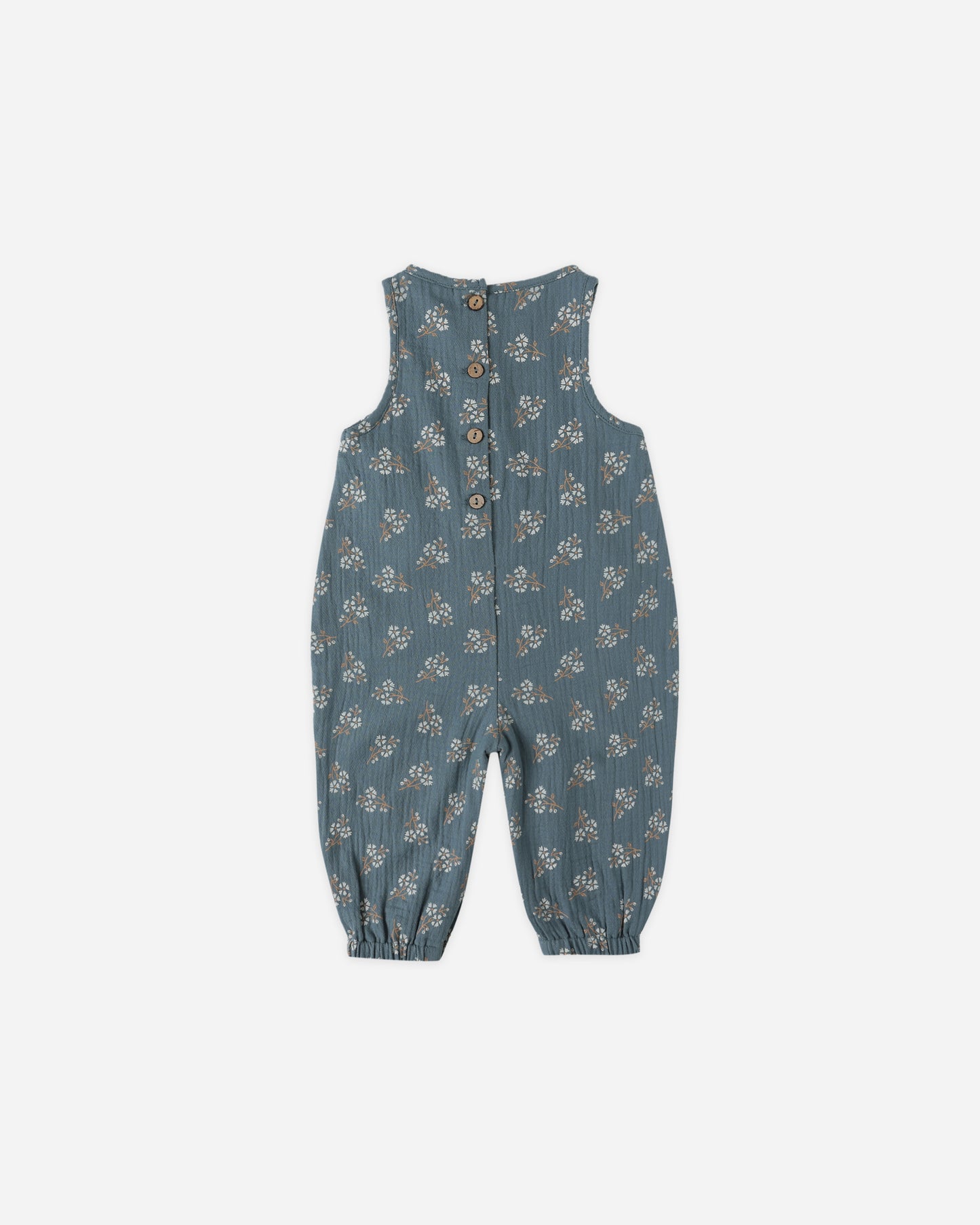 Maisie Blue Floral Overall