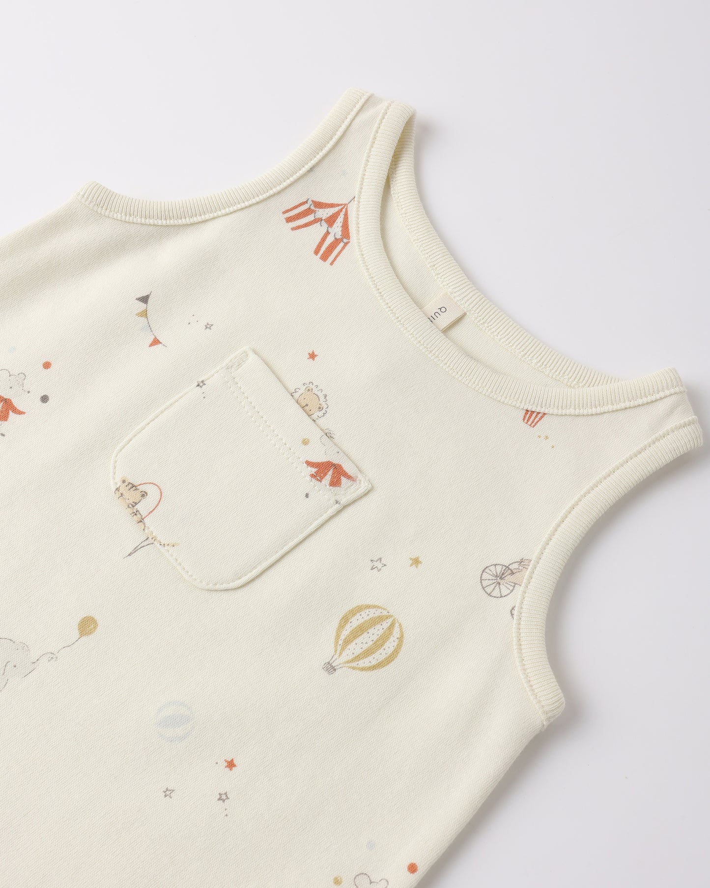 Sleeveless 1-Pc Carnival Romper