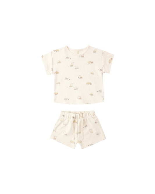 Frankie Construction Trucks Set