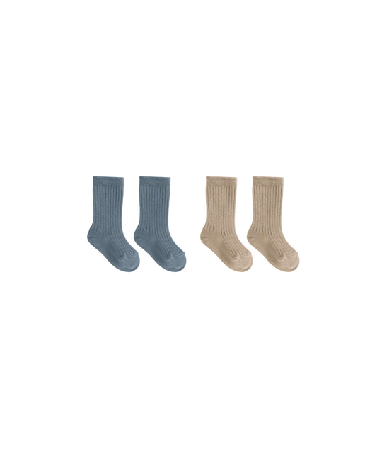 Gold/Ocean Socks Set