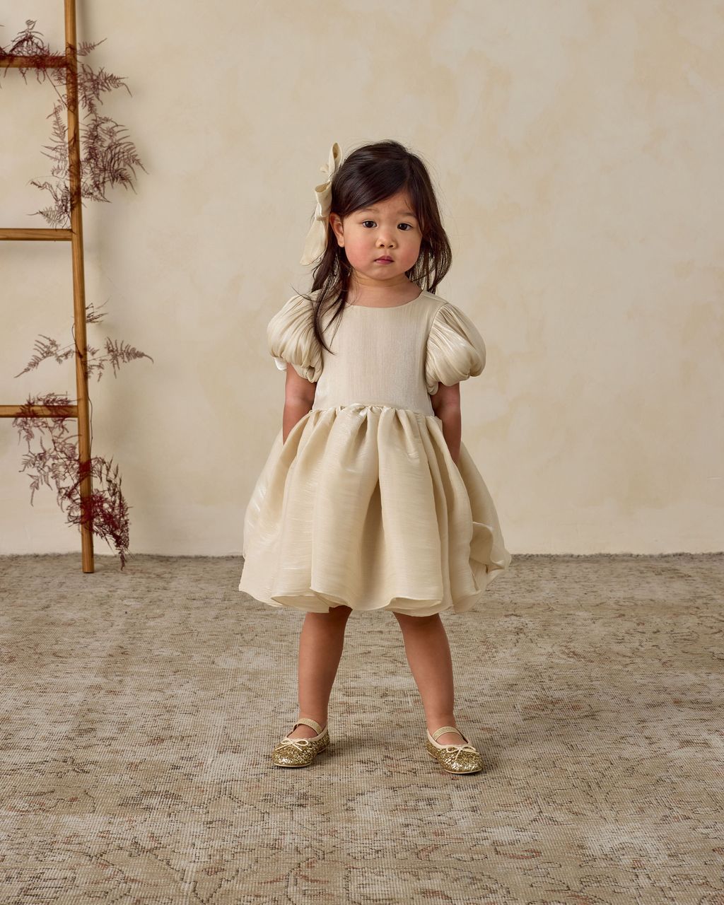 Sophia Dress in Ecru